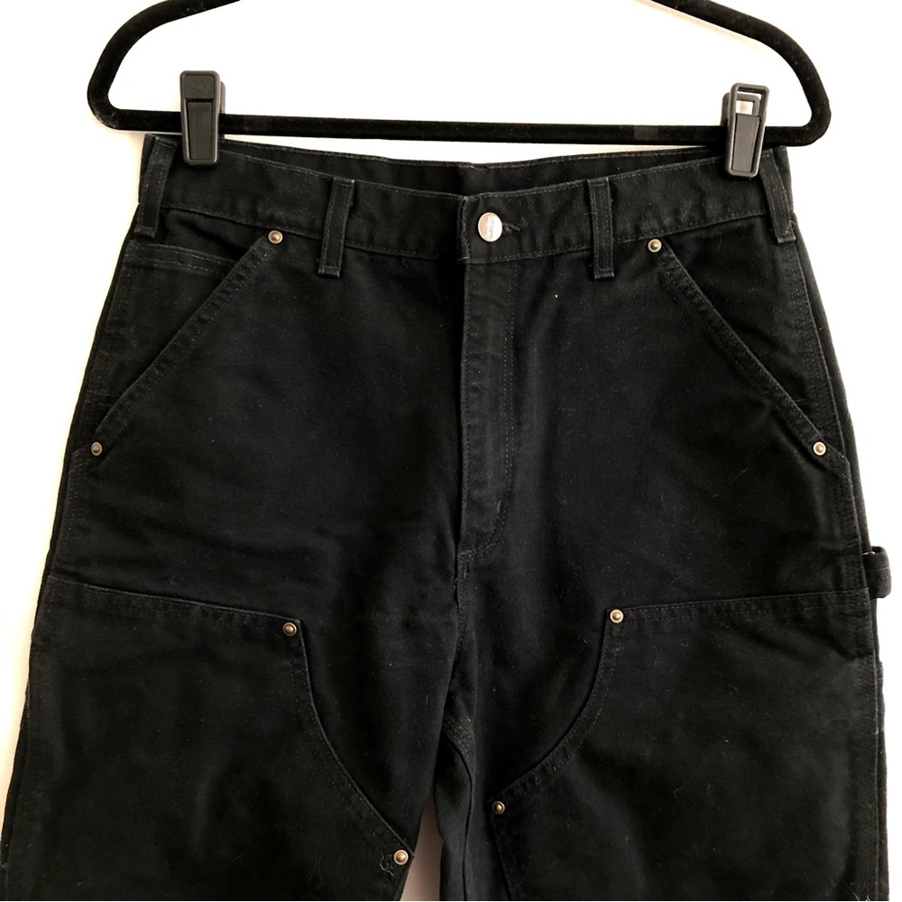 Carhartt black double knee pants